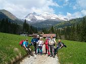 38° Foto di gruppo alle Baite del Moschel prima del rientro